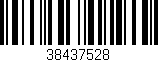 Código de barras (EAN, GTIN, SKU, ISBN): '38437528'