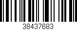 Código de barras (EAN, GTIN, SKU, ISBN): '38437683'