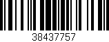 Código de barras (EAN, GTIN, SKU, ISBN): '38437757'