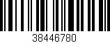 Código de barras (EAN, GTIN, SKU, ISBN): '38446780'