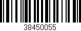 Código de barras (EAN, GTIN, SKU, ISBN): '38450055'
