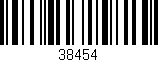 Código de barras (EAN, GTIN, SKU, ISBN): '38454'