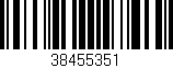 Código de barras (EAN, GTIN, SKU, ISBN): '38455351'