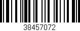 Código de barras (EAN, GTIN, SKU, ISBN): '38457072'