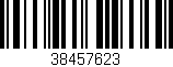Código de barras (EAN, GTIN, SKU, ISBN): '38457623'