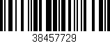 Código de barras (EAN, GTIN, SKU, ISBN): '38457729'