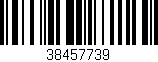 Código de barras (EAN, GTIN, SKU, ISBN): '38457739'