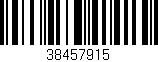 Código de barras (EAN, GTIN, SKU, ISBN): '38457915'
