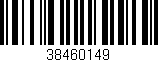 Código de barras (EAN, GTIN, SKU, ISBN): '38460149'