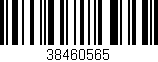 Código de barras (EAN, GTIN, SKU, ISBN): '38460565'