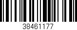 Código de barras (EAN, GTIN, SKU, ISBN): '38461177'