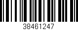 Código de barras (EAN, GTIN, SKU, ISBN): '38461247'