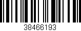 Código de barras (EAN, GTIN, SKU, ISBN): '38466193'