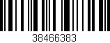 Código de barras (EAN, GTIN, SKU, ISBN): '38466383'