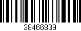 Código de barras (EAN, GTIN, SKU, ISBN): '38466839'