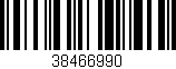 Código de barras (EAN, GTIN, SKU, ISBN): '38466990'
