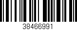 Código de barras (EAN, GTIN, SKU, ISBN): '38466991'