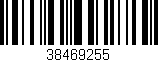 Código de barras (EAN, GTIN, SKU, ISBN): '38469255'
