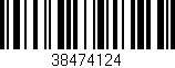 Código de barras (EAN, GTIN, SKU, ISBN): '38474124'