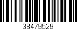 Código de barras (EAN, GTIN, SKU, ISBN): '38479529'