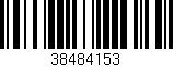 Código de barras (EAN, GTIN, SKU, ISBN): '38484153'