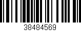 Código de barras (EAN, GTIN, SKU, ISBN): '38484569'
