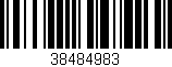 Código de barras (EAN, GTIN, SKU, ISBN): '38484983'