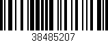 Código de barras (EAN, GTIN, SKU, ISBN): '38485207'