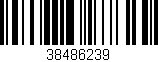 Código de barras (EAN, GTIN, SKU, ISBN): '38486239'