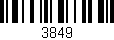 Código de barras (EAN, GTIN, SKU, ISBN): '3849'
