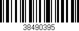Código de barras (EAN, GTIN, SKU, ISBN): '38490395'