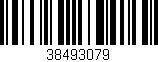 Código de barras (EAN, GTIN, SKU, ISBN): '38493079'