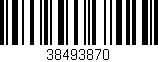 Código de barras (EAN, GTIN, SKU, ISBN): '38493870'