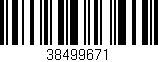 Código de barras (EAN, GTIN, SKU, ISBN): '38499671'