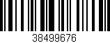 Código de barras (EAN, GTIN, SKU, ISBN): '38499676'