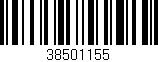 Código de barras (EAN, GTIN, SKU, ISBN): '38501155'