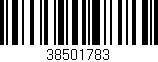 Código de barras (EAN, GTIN, SKU, ISBN): '38501783'