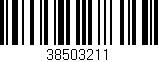 Código de barras (EAN, GTIN, SKU, ISBN): '38503211'