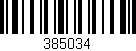 Código de barras (EAN, GTIN, SKU, ISBN): '385034'