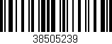 Código de barras (EAN, GTIN, SKU, ISBN): '38505239'