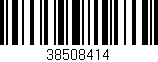 Código de barras (EAN, GTIN, SKU, ISBN): '38508414'