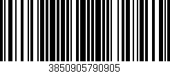 Código de barras (EAN, GTIN, SKU, ISBN): '3850905790905'