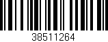 Código de barras (EAN, GTIN, SKU, ISBN): '38511264'