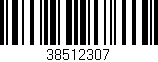 Código de barras (EAN, GTIN, SKU, ISBN): '38512307'