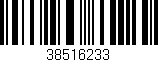 Código de barras (EAN, GTIN, SKU, ISBN): '38516233'