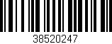 Código de barras (EAN, GTIN, SKU, ISBN): '38520247'
