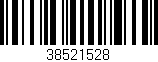 Código de barras (EAN, GTIN, SKU, ISBN): '38521528'