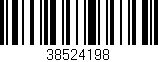 Código de barras (EAN, GTIN, SKU, ISBN): '38524198'