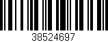 Código de barras (EAN, GTIN, SKU, ISBN): '38524697'