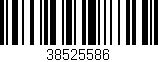 Código de barras (EAN, GTIN, SKU, ISBN): '38525586'